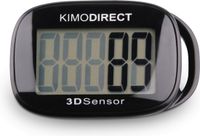 KIMO DIRECT Stappenteller met Clip en Draagkoord