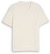 Tom Tailor - T-shirt met V-hals - Maat M - Gardenia White