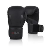 Endless Bokshandschoenen paar | zwart, maat L | materiaal: kunstleer | ideaal voor stabiliteit en impactsterkte | ponshandschoenen voor boksen, MMA, Muay Thai, kickboksen & martial arts, voor mannen