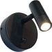 Artdelight Wandlamp Simply zwart