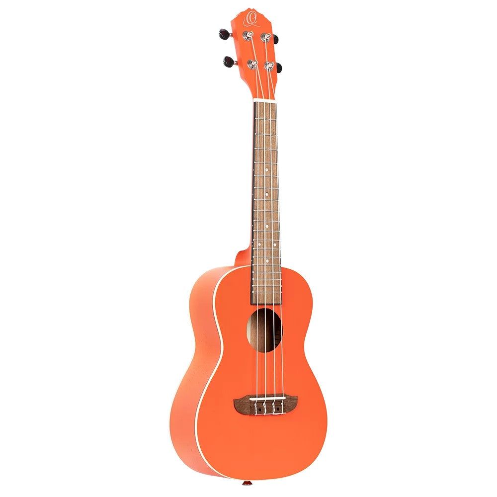 Ortega RUPUKI Earth Series Concert Ukulele - Pumpkin Orange
