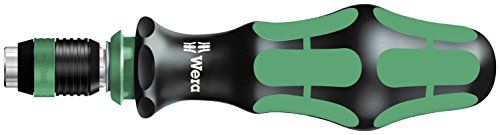 Wera Kraftform Serie 800 zeskantschroevendraaier - 133mm Blade - Rapidator Quick-Release Chuck - Bayonet Blade - Zilver - 1