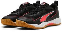 Puma Unisex Solarflash 4 Zaalvoetbalschoenen Indoor black/red/white