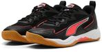 Puma Unisex Solarflash 4 Zaalvoetbalschoenen Indoor black/red/white
