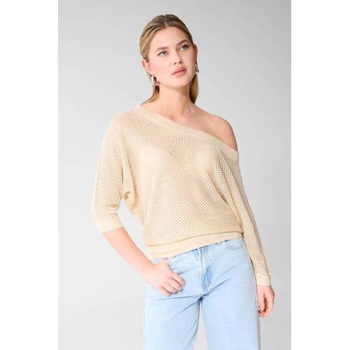 Shoeby Top met Glitter Ecru