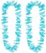 Boland Hawaii krans/slinger - 10 stuks - Tropische couleurs turquoise bleu