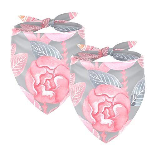 Geitenhond bandana huisdier bandana, zachte omkeerbare driehoekige sjaal slabbetjes wasbaar verstelbare zomer hoofddoek voor kleine tot grote honden