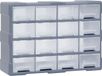 vidaXL Organiser met 16 medium lades 52x16x37 cm