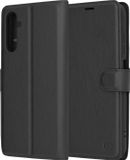 Techsuit Hoesje geschikt voor Samsung Galaxy A05s - Leather Folio Book Wallet Case - Zwart