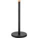 Oslo Black Bamboo Porte-essuie-tout design moderne - 150mm de large