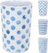 Excellent Houseware Beker melamine 340ml blauw