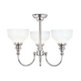 Steady Lighting Landelijke Kroonluchter - Metaal - Landelijk - G9 - L: 45cm - Zilver