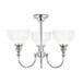 Steady Lighting Landelijke Kroonluchter - Metaal - Landelijk - G9 - L: 45cm - Zilver