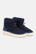 Ilse Jacobsen Tulip Gewatteerde Enkelboots TULIP6082 Dark Indigo Pearled Ivory