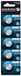 Everactive CR16205BL Pile jetable CR1620 Lithium 3V 5 Pièces