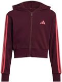 Adidas Essentials Sweatshirt Met Rits Paars 13-14 Years Meisje