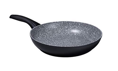 Bialetti Black Pearl Pan, Aluminium, 28 cm