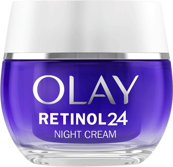 Olay Retinol 24 Hydraterende Nachtcr&#232;me - Parfumvrij - Verzacht - Vernieuwt - Hydrateert - 50ml