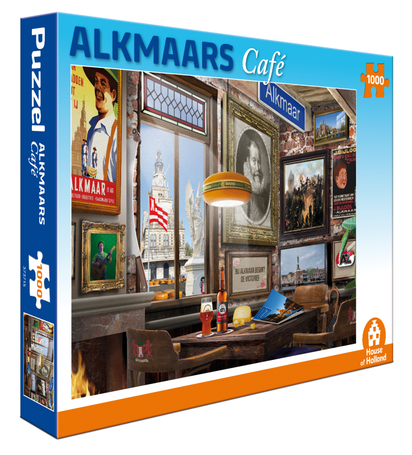 House of Holland Alkmaars Café Puzzel (1000 stukjes)