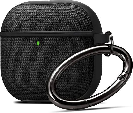 Spigen Urban Fit Hoesje Geschikt voor Apple AirPods 4 Zwart