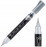 Pentel Brush Pen Dual Metallic Kalligrafie Marker - Zilver