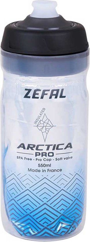 Zéfal Arctica Pro 55 Thermal Fles - 550 ml - Zilver/Blauw