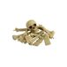 Smiffys Bag of Bones & Skull, Natural
