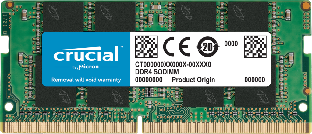 Crucial CT16G4SFRA266 16GB DDR4 2666MHz Notebook Memory