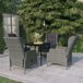 Prolenta Maison Exclusive Tuinset, 5-delig, lichtgrijs