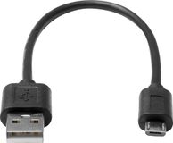 ProXtend USB-kabel 2.0, Type A naar Micro B, Zwart, 1 meter, Modelnummer USB2AMB-001