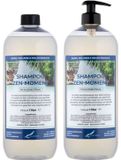 Claudius Cosmetics B.V. Claudius Cosmetics Shampoo Zen Moment - 1 liter (transparant) - 2 Stuks - met pomp - Voordeelverpakking - Haarverzorging