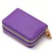 Crestara Sales Sac - Portefeuille femme - Portefeuille homme - Porte-cartes - Violet