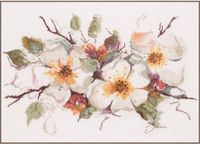 Lanarte Borduurpakket Appelbloesem - 49 x 39cm