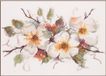 Lanarte Borduurpakket Appelbloesem - 49 x 39cm