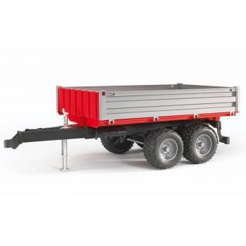 Bruder 02019 - Speelgoedvoertuigen - Aanhangers - Rood - Jongen - 3+ jaar