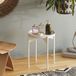 Merkloos Asir - Salontafel - Wit - 44 x 44 x 57 cm