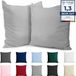 Dreamzie Kussensloop 65 x 65 Katoen Renforcé (set van 2) - Lichtgrijs