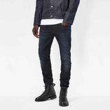 G-Star 3301 Slim Heren Jeans W28/32 dk aged
