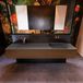 Mondiaz ERIN 200cm badmeubelset onderkast Rust met 2 lades Wastafel RIDGE Dark grey ERIN11832
