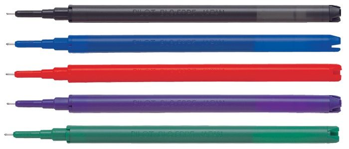Pilot Frixion BLS-FRP5 Rollerball Pen Refills - 0.3mm - Blue - 12 Pack
