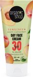 Organic Shop Zonnebrandcréme Gezicht SPF 30 Vette huid - 50 ml