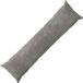 vidaXL - Kussensloop - HEERLEN - Donkergrijs - 40 x 145 cm - Chenille Stof