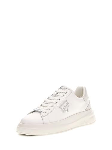 GUESS Elban Lage Sneakers Heren Wit