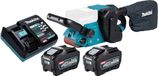Makita BS 001 GT201 Ponceuse à bande sans fil 40 V max. 76 x 533 mm sans balai + 2x batterie 5.0 Ah + chargeur