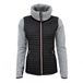 Peak Mountain Fleece voor dames met gewatteerde inzetstukken