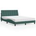 Maison Exclusive - Lit « Hanko » vert foncé 140 x 200 cm, velours
