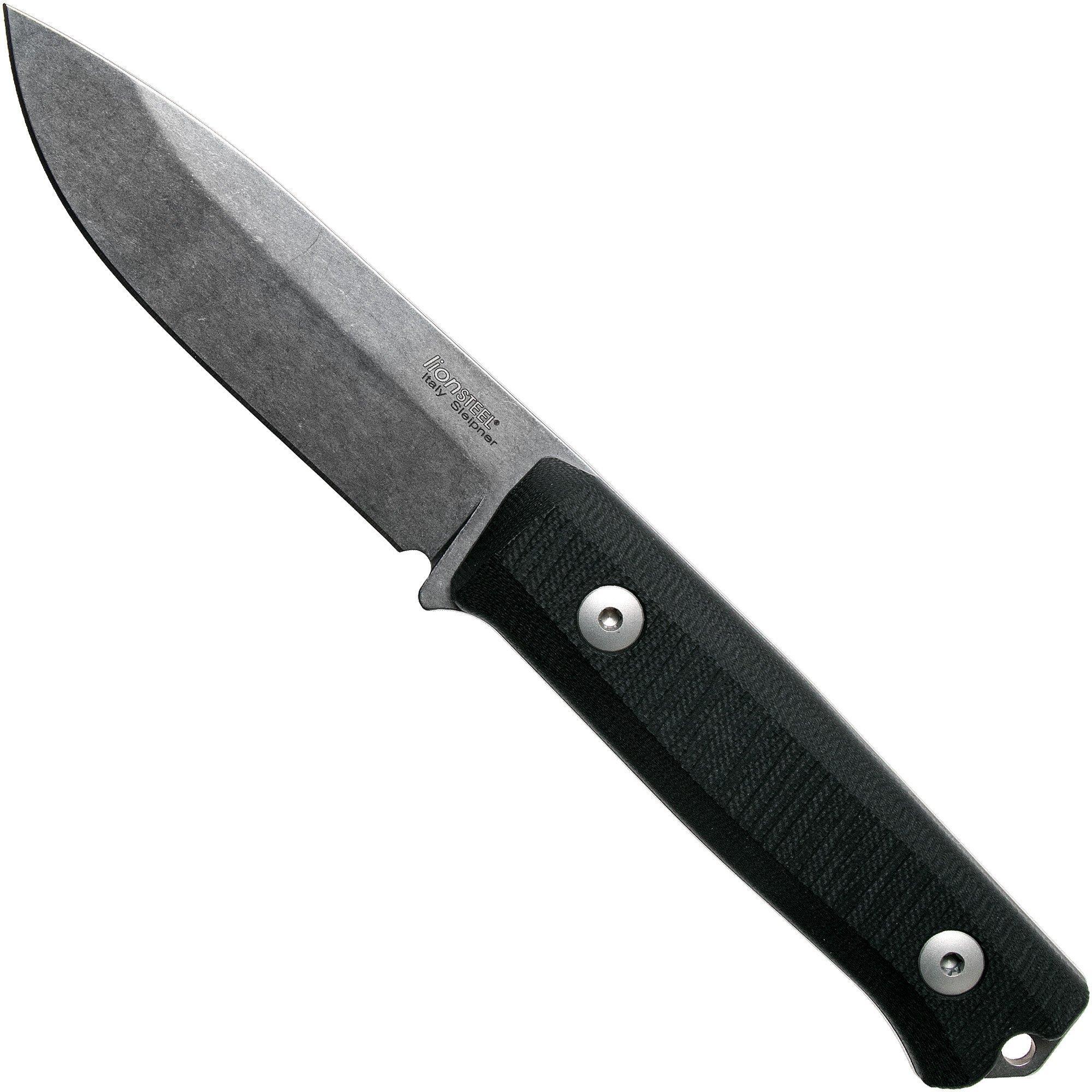 Lion Steel B40 black G10 B40-BK bushcraftmes