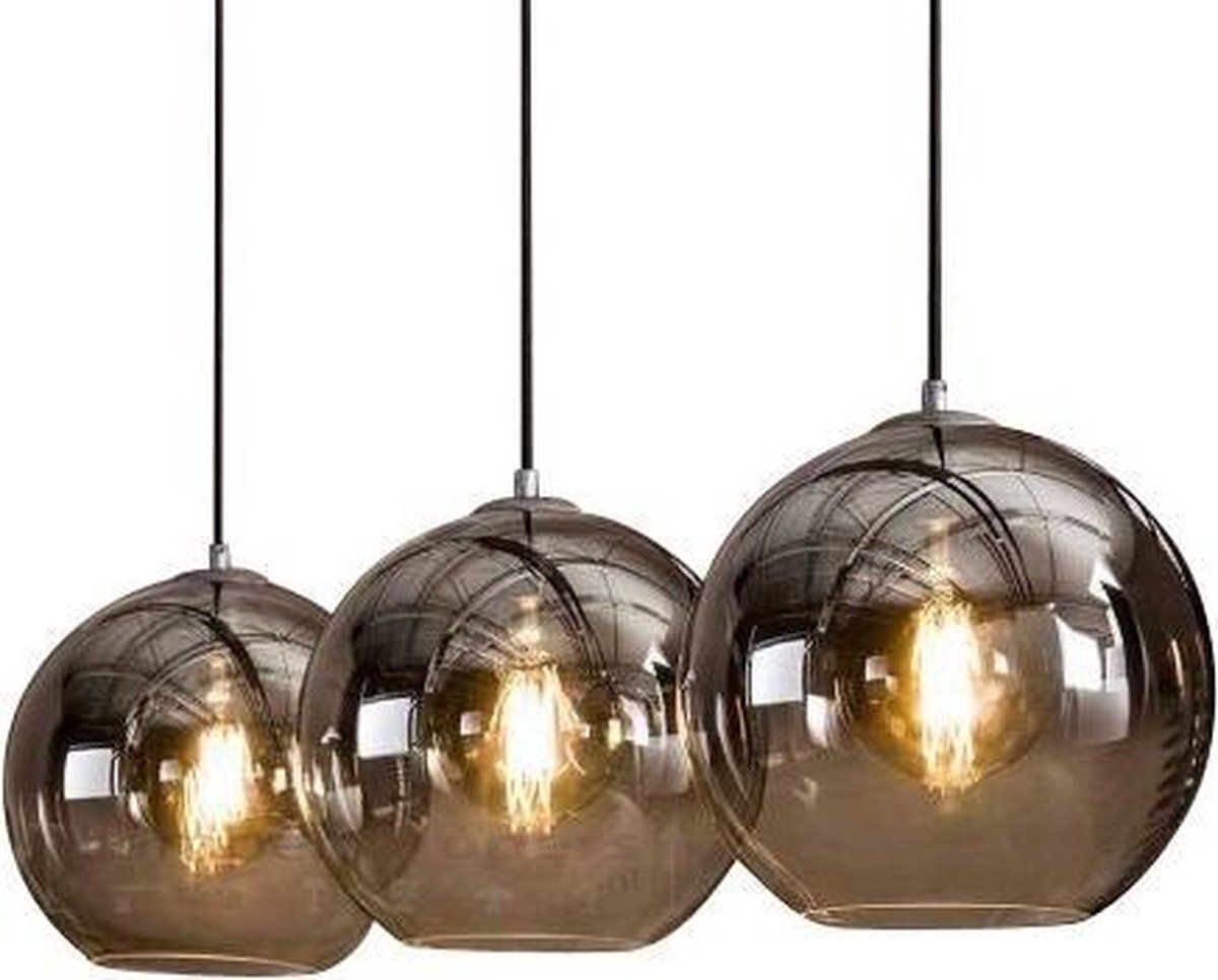 LT-Luce Hanglamp Bubble Shaded 3 Lichts Ø29cm