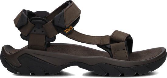 Teva M TERRA FI 5 UNIVERSAL LEATHER Men's Sandals - TURKISH COFFEE - Size 39.5