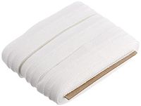 Gardinia Universele gordijnband, 100% polyester, wit, 10 m